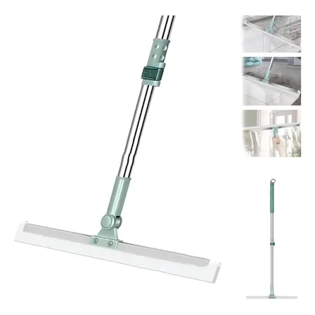 150cm+50cm Rodo Mágico Vassoura Multiuso Limpeza Vidro Piso