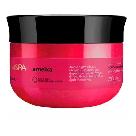 Óleo Hidratante O Boticário Nativaspa Exfoliante Ameixa 200g