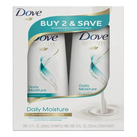 Pack De Shampoo Y Acondicionador Dove Daily Moisture