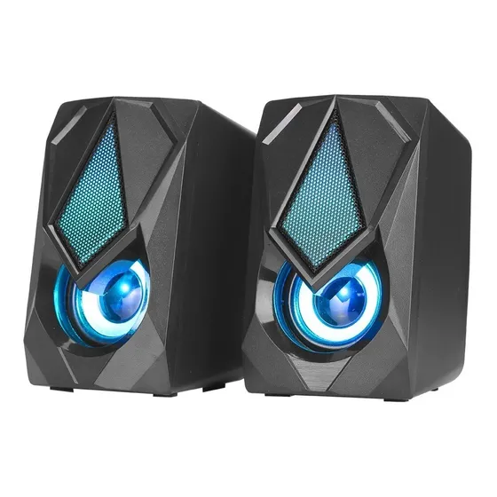 Parlantes Gamer Para Pc Música Juego Xtrike Me, Computadora