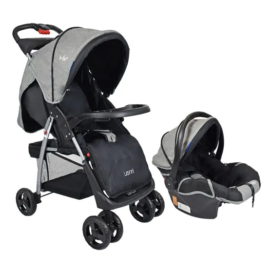 Coche Para Bebe Ebaby Con Porta Bebe Y Silla Para Carro. 