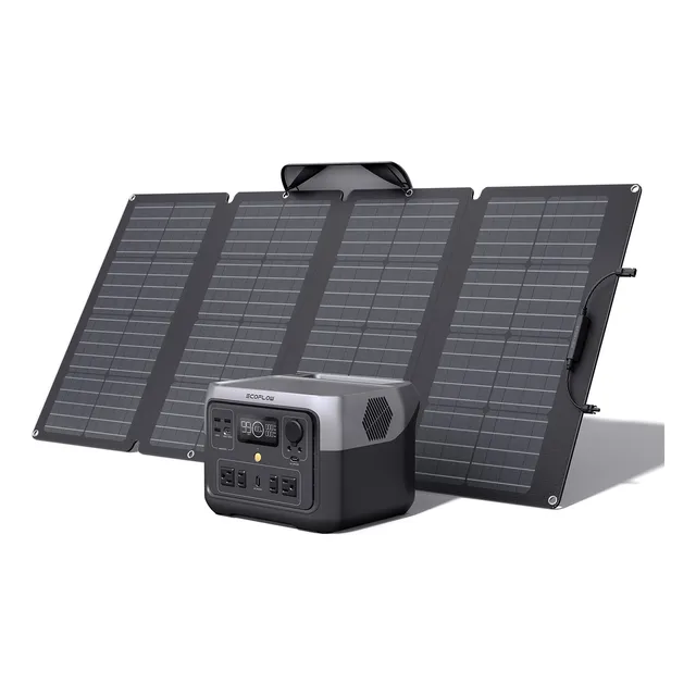 Generador Solar Lifepo4 Larga Duracion 512 Wh Estacion Panel