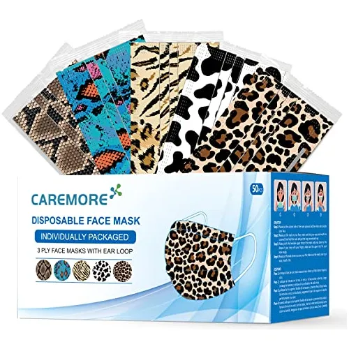 Mascarillas Desechables Diseños Mujeres, Envueltas Ind...