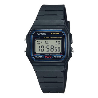 Reloj Casio F91w-1 Digital Con Correa De Resina Reloj Casio F91w-1 Digital Con Correa De Resina