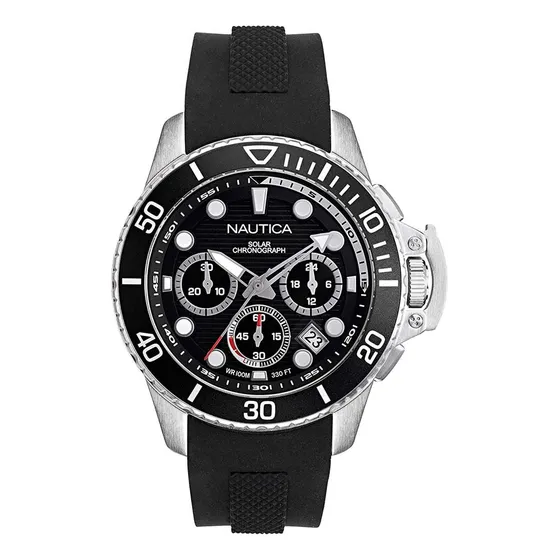 Reloj Nautica Bayside Solar Napbsc904 En Stock Original Caja
