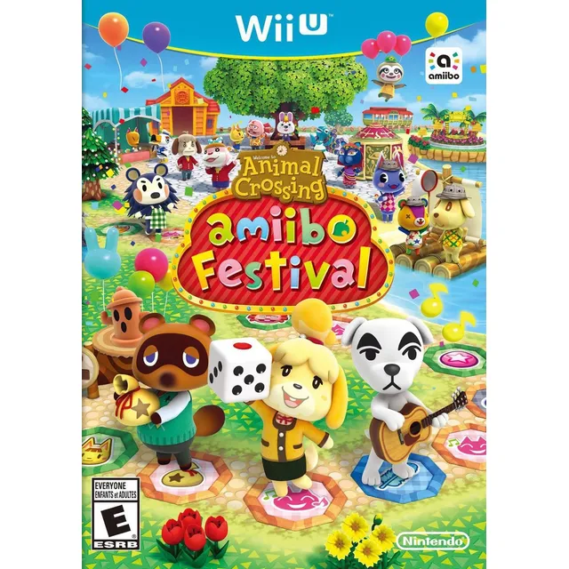 Animal Crossing Amiibo Festival Wii U Medios de comunicación Física Lacrado