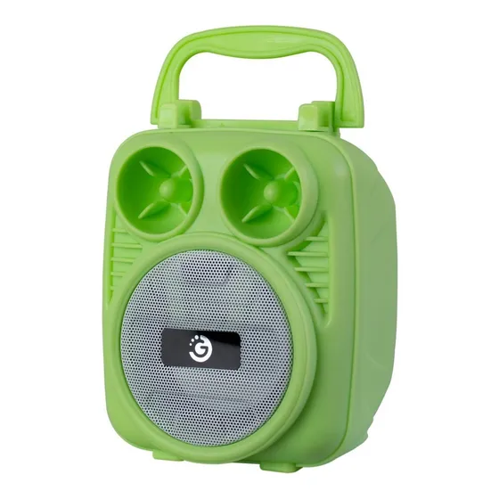 Parlante Portable Bongo 3 Goldtech Usb Bluetooth 5.0 Fm Aux