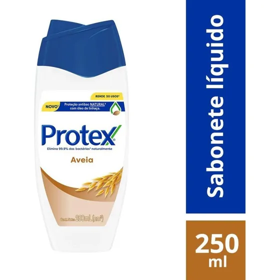 5x Protex Sabonete Líquido Antibacteriano Para Corpo 1 X 250