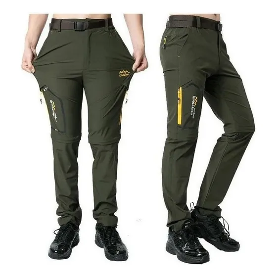 Pantalones De Senderismo Elásticos Delgados For Exteriores .