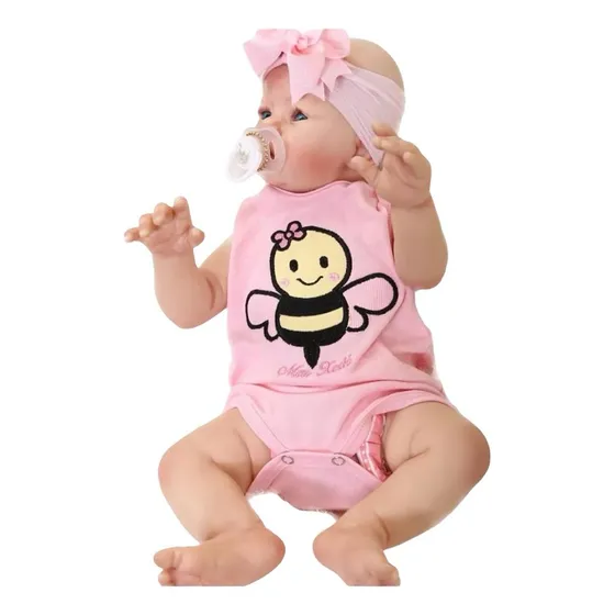 Muñeca Bebé Reborn Silicona Super Realista Envío Inmediato 