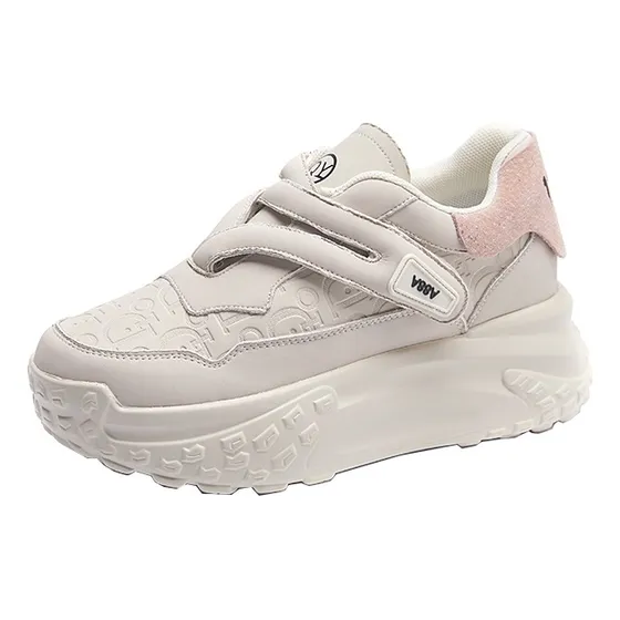 Zapatillas Casual De Cuero Realzadas En El Interior