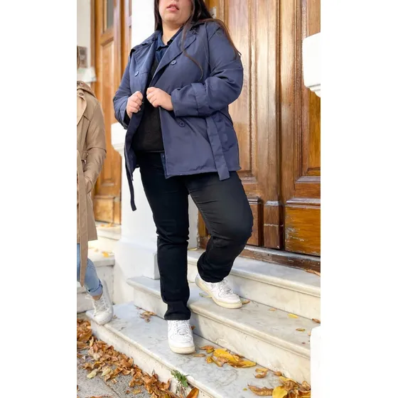 Trench Piloto Impermeable Dama Talle Especial
