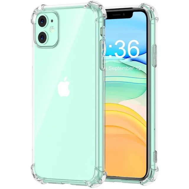 Funda Para iPhone Transparente Acrigel Esquinas Reforzadas