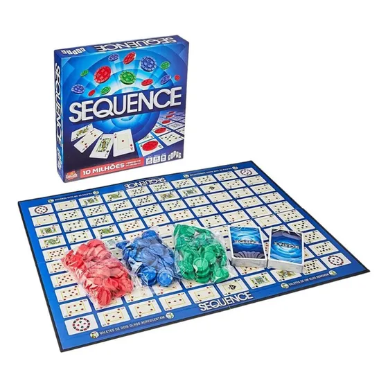 Jogo De Tabuleiro Sequence Copag