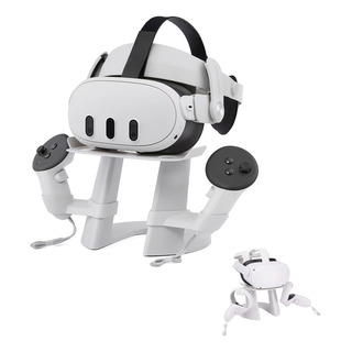 Pack Soporte Vr Blanco Compatible Con Quest Y Valve Index Pack Soporte Vr Blanco Compatible Con Quest Y Valve Index