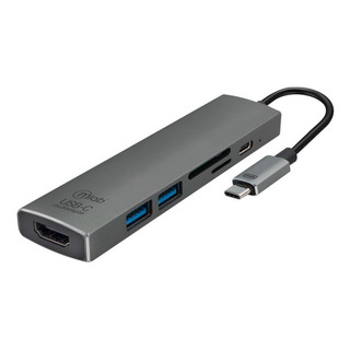 Adaptador Mlab 8863 6 En 1 Tipo C A Hdmi Usb 3.0x2 Sd Tf Pd Adaptador Mlab 8863 6 En 1 Tipo C A Hdmi Usb 3.0x2 Sd Tf Pd