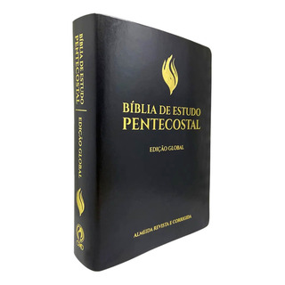 Bíblia De Estudo Pentecostal Edição Global - Letra Grande | Preta Bíblia De Estudo Pentecostal Edição Global - Letra Grande | Preta