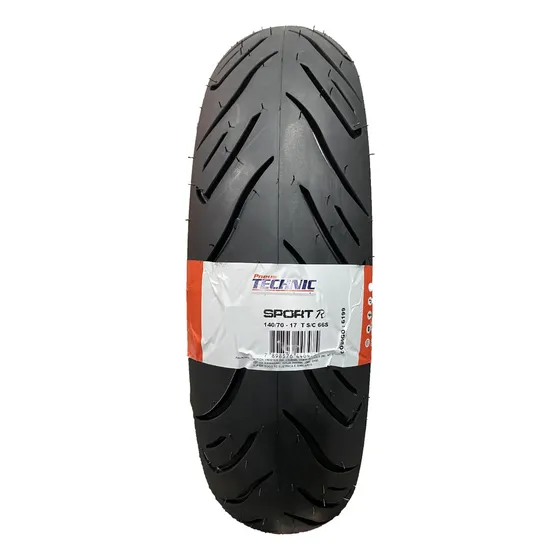 Pneu traseira para moto Technic Sport R sem câmara de 140/70-17 S 66 x 1 unidade