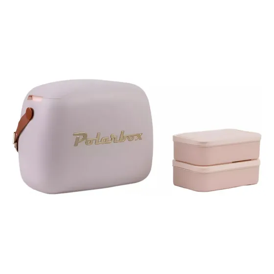 Polarbox Lunchera Conservadora Vianda Con 2 Tuper Recipiente