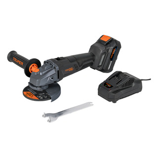 Esmeriladora Inalámbrica 4-1/2 20v S/carbones Truper Max-20e Color Gris Oscuro Esmeriladora Inalámbrica 4-1/2 20v S/carbones Truper Max-20e Color Gris Oscuro