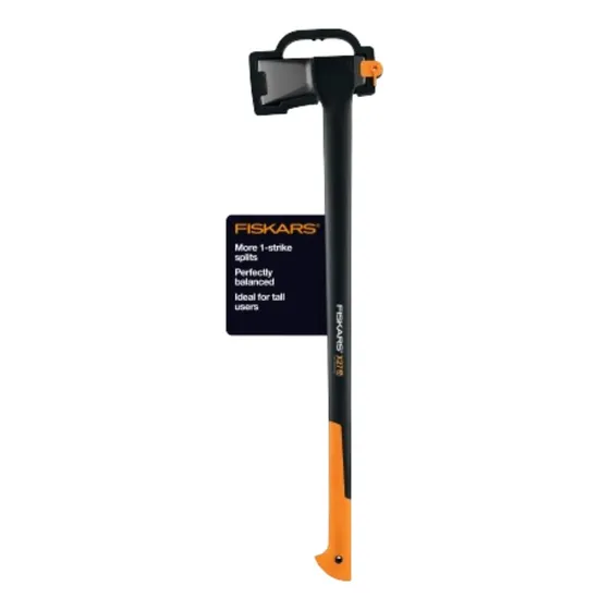 Fiskars X27 Super Splitting Axe - Hacha Para Cortar Le...