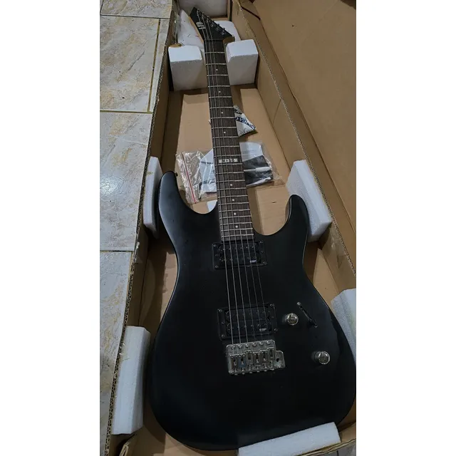 Guitarra Eléctrica Esp Ltd M-50 Tilo Negro Arce