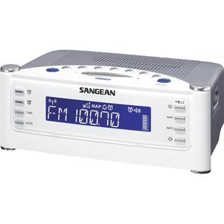 Relógio Atômico Sangean Rcr-22 Com Fm-rds Am Aux-in Tuning Relógio Atômico Sangean Rcr-22 Com Fm-rds Am Aux-in Tuning