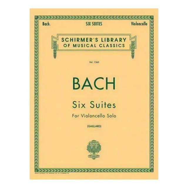 J.s. Bach : Six Suites For Cello Solo, De Johann Sebastian Bach. Editorial Hal Leonard Corporation, Tapa Blanda En Inglés, 1986