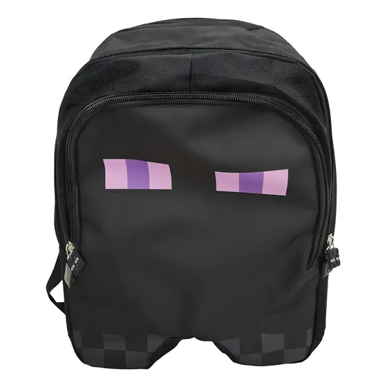 Mochila Minecraft - Crafter Enderman Color Multicolor