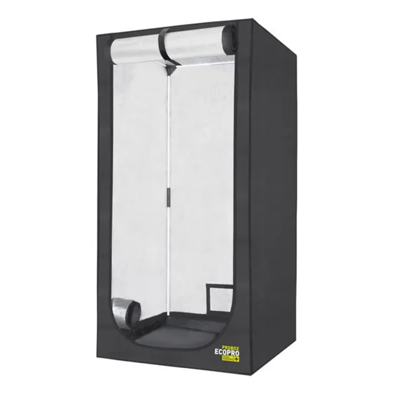 Carpa Cultivo Indoor 80x80 Garden Highpro Probox Ecopro 80 Color Negro