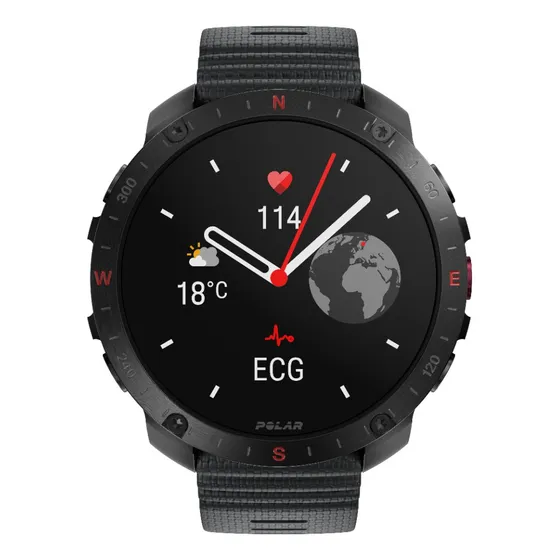 Reloj inteligente Polar Grit X2 Pro Night Black Premium para exteriores