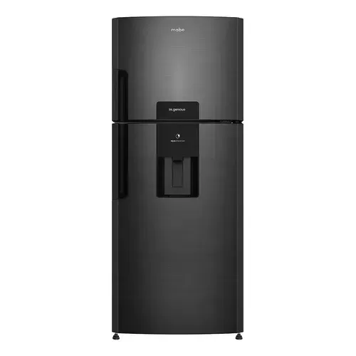 Refrigeradora No Frost 432 Litros Netos Black Steel Negro Mabe Rmp470ypc | Cuotas sin interés