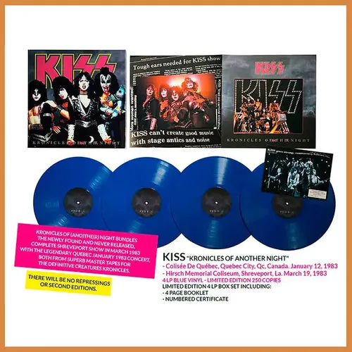Kiss Destroyer 45th Anniversary Box Set Deluxe Cds + Bluray