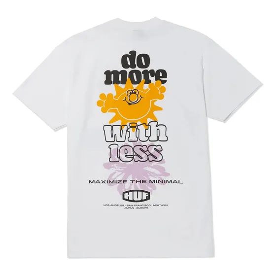 Huf ~ Polera Maximize S/s Tee White