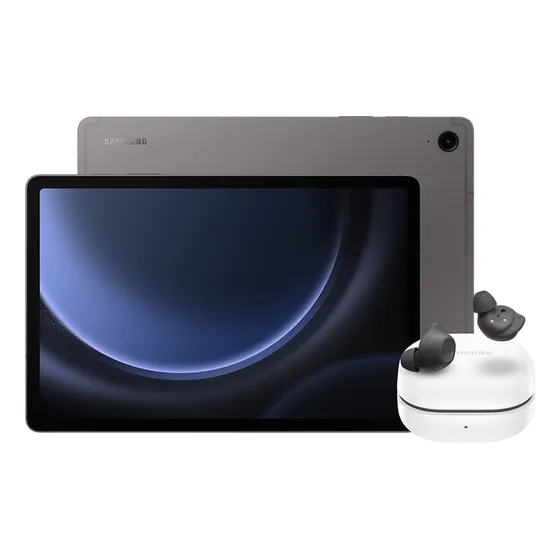 Tablet Samsung Tab S9 Fe 5g (128gb) - Cinza + Galaxy Buds Fe