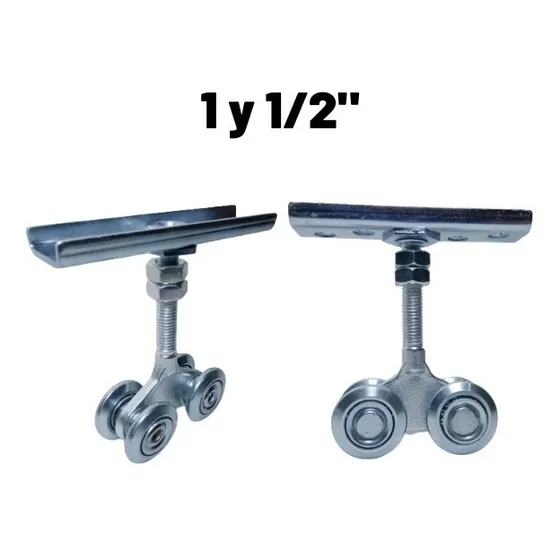 Rueditas Garrucha Doble De 1 Y 1/2 Pulgada Saco