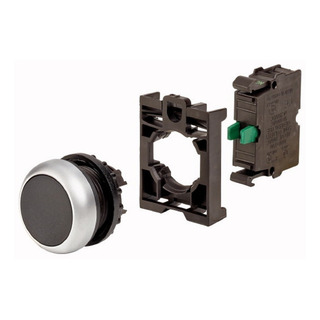 Boton Pulsador Color Negro Completo M22-d-s Eaton-moeller Boton Pulsador Color Negro Completo M22-d-s Eaton-moeller
