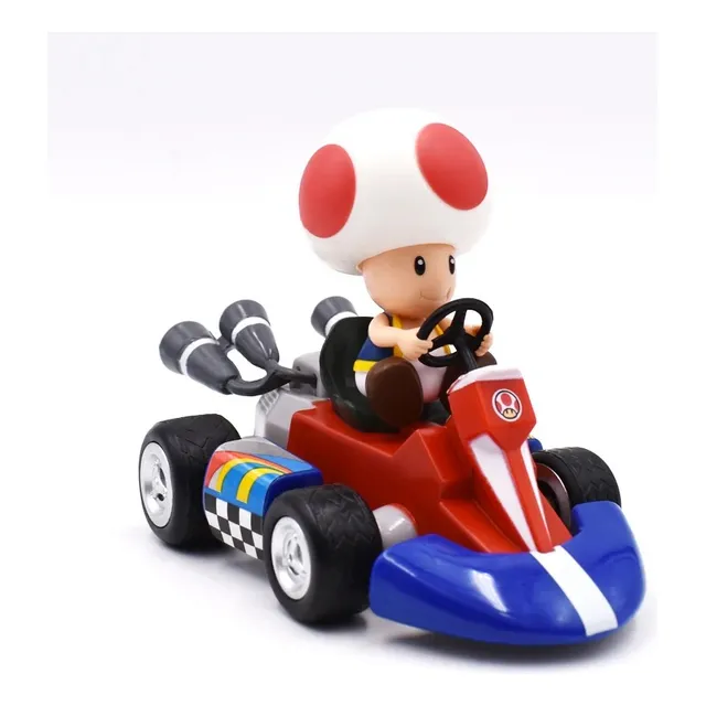 Figura De Mario Kart - Carritos De Fricción 