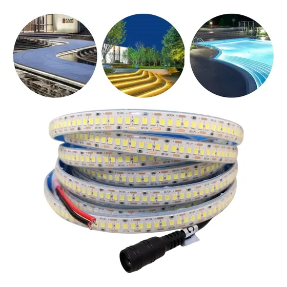 Fita De 240 Leds/m 12v 5m Ip68 Adesiva Proteção De Silicone