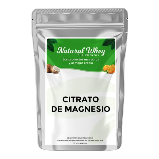 Citrato de Magnesio Natural Whey Suplementos