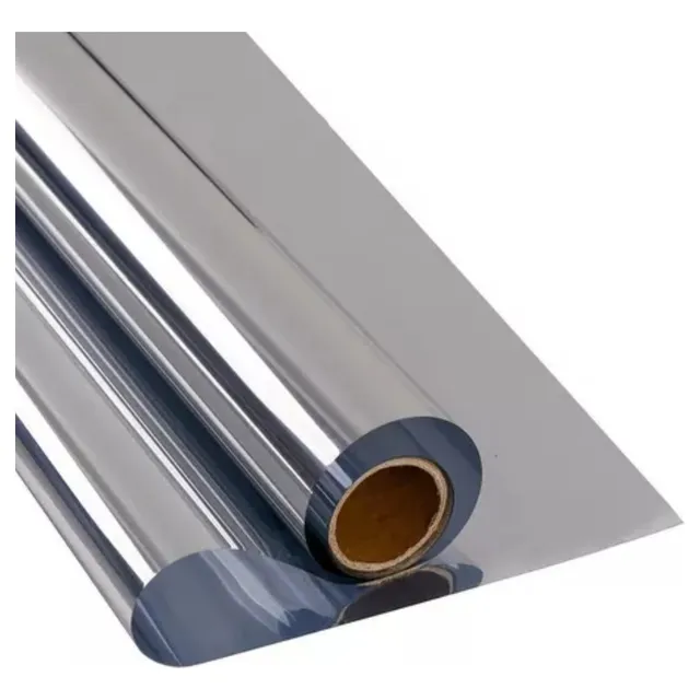 Insulfilm Espelhado Prata 0,75x2,0m Residencial E Automotivo