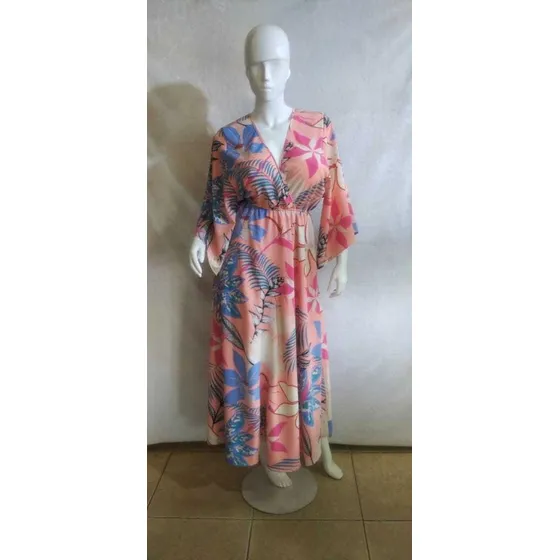 Vestidos Estampados Largos Casuales 