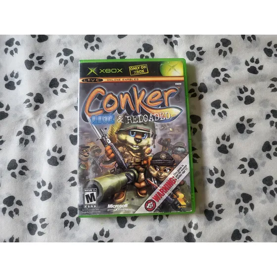 Conker Live & Reloaded Midia Fisica Original Xbox Classico