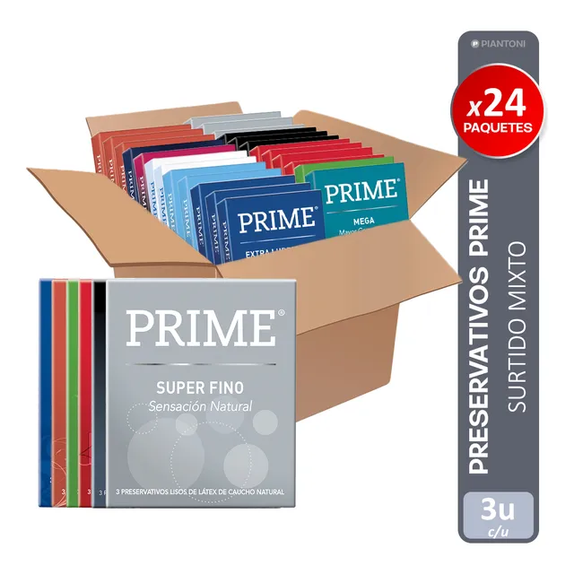 Preservativos Prime X72 Todas Las Variantes | Envío Discreto