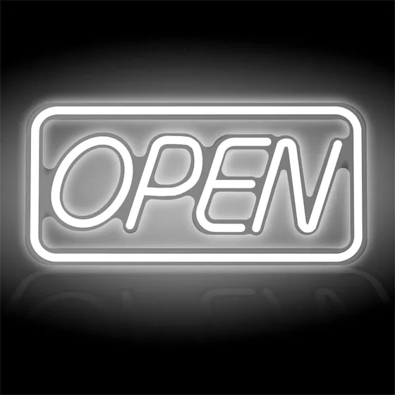 Oyhmc Letrero Luz Neon Led Centro Comercial Bar Tienda Noche