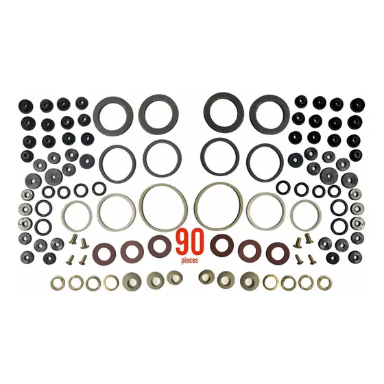 90pc Kit Completo Reparacion Fontaneria Arandela Hogar Diy