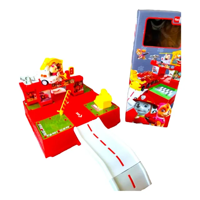 Paw Patrol Muñecos Pista Armable Nave Chase Skye Patrulla