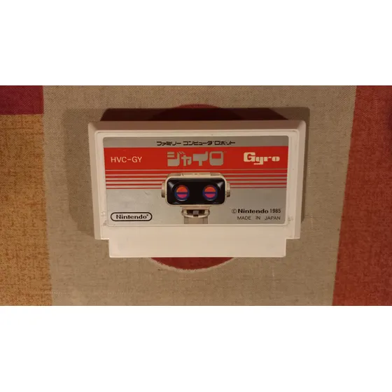 Juego Family Computer Robot Gyro Para Famicom