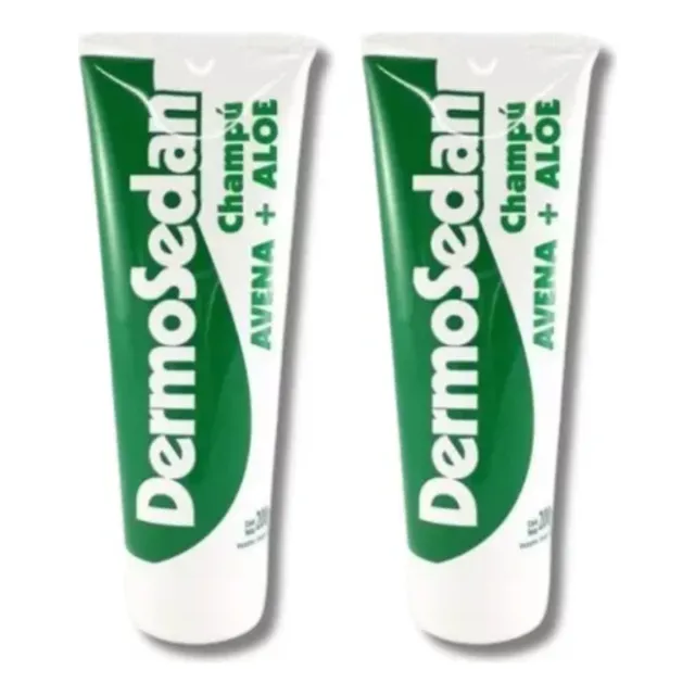 Shampoo Para Perros Gatos Dermosedan Aloe 200g Avena X2