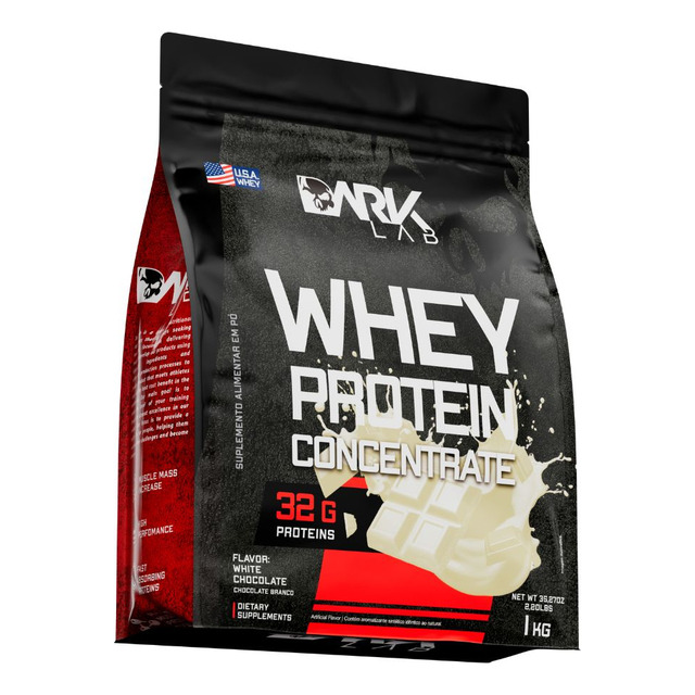 Whey Protein Concentrado 1kg Chocolate Branco Dark Lab Whey Protein Concentrado 1kg Chocolate Branco Dark Lab